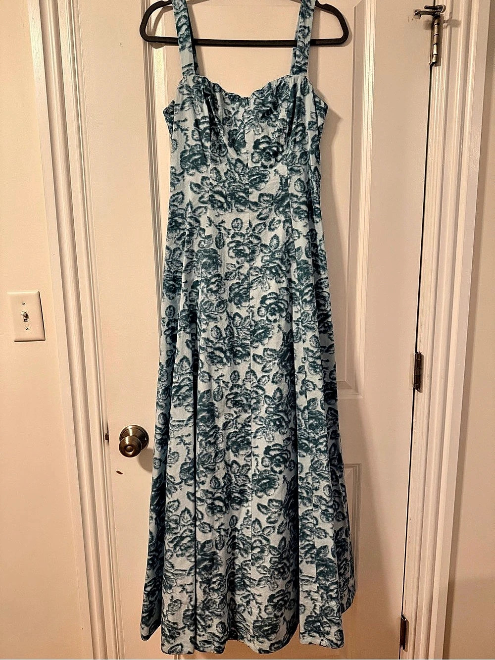 Hill House Home The Briony Dress Floral Maxi Dress- Size 6